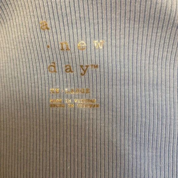 a new day Light Blue Sweater Cardigan Cropped - Picture 6 of 10